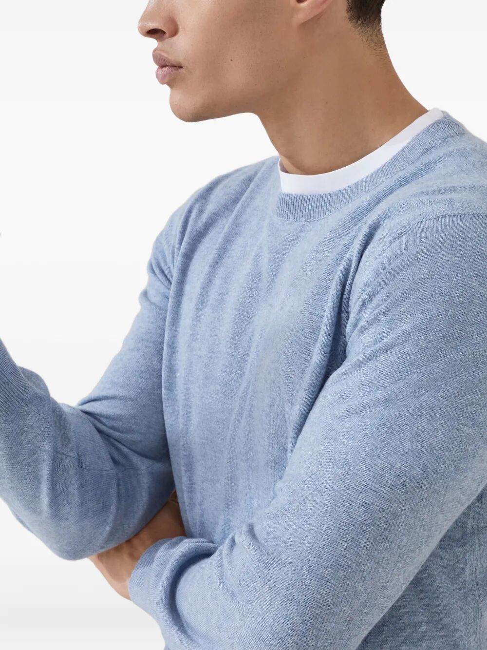 CASHMERE CREW NECK SWEATER