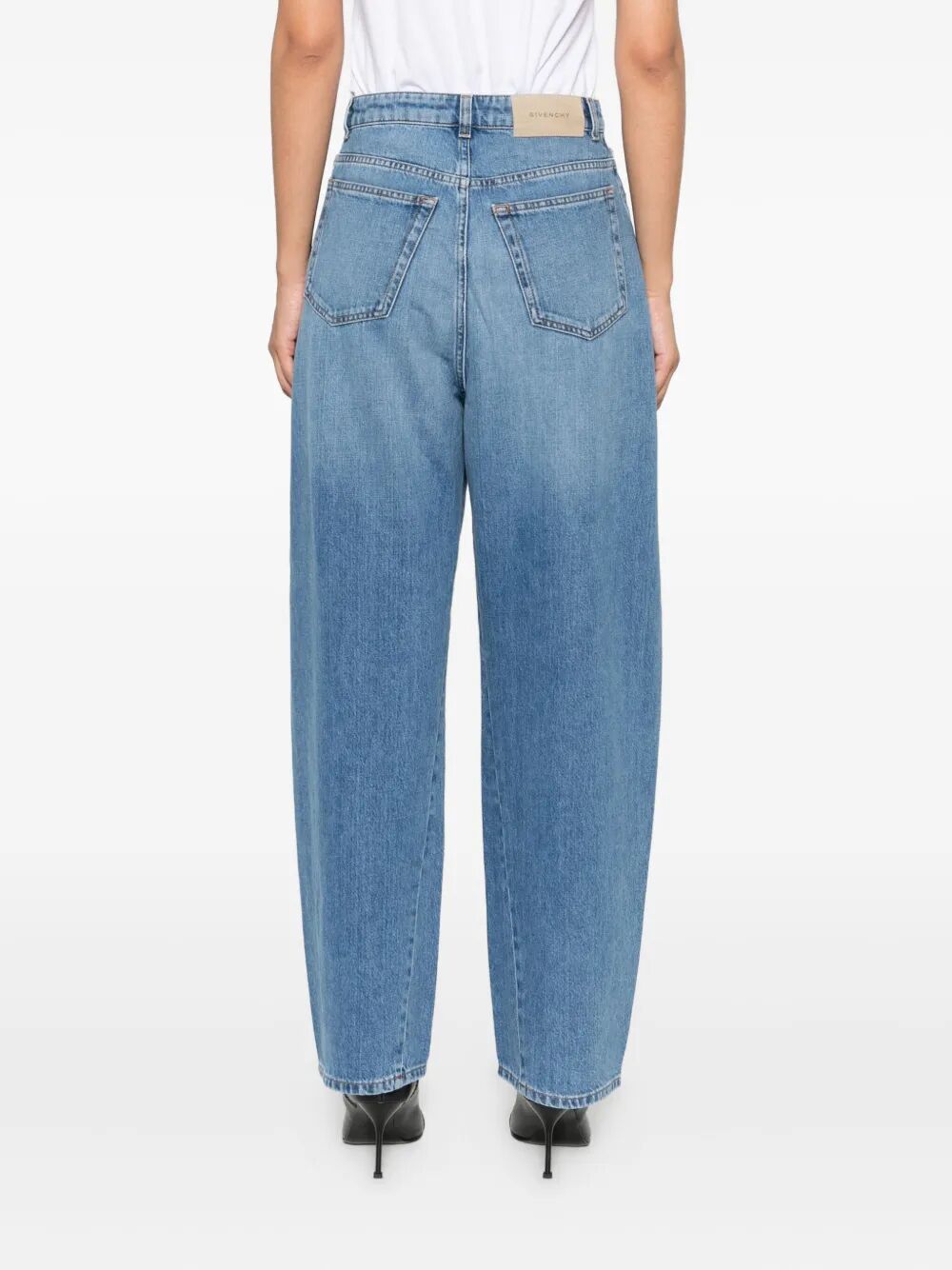 COCOON LOGO-PATCH JEANS