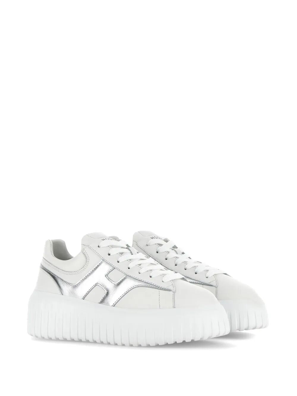 H-STRIPES NAPPA LEATHER SNEAKERS