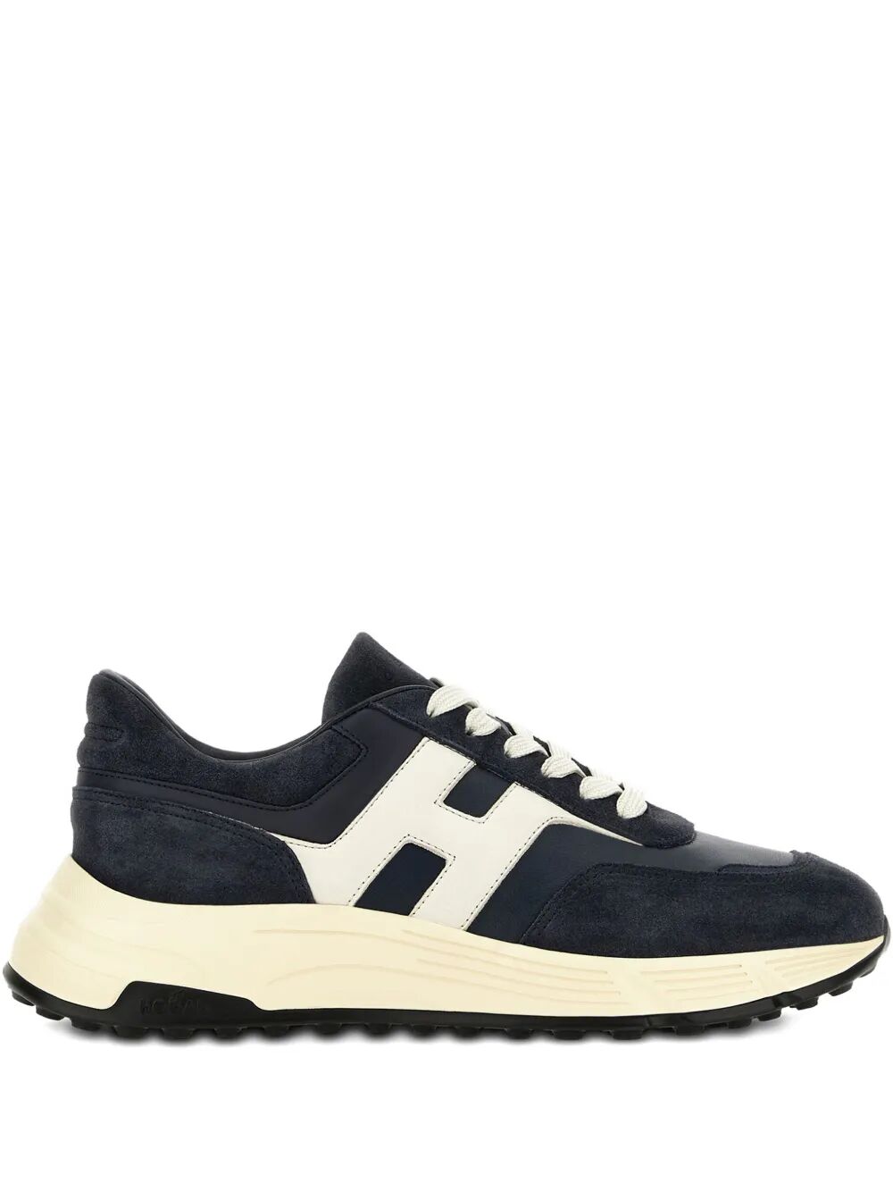 HYPERLIGHT SUEDE AND NAPPA LEATHER SNEAKERS