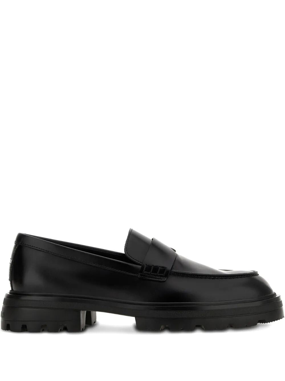 H673 LEATHER LOAFERS