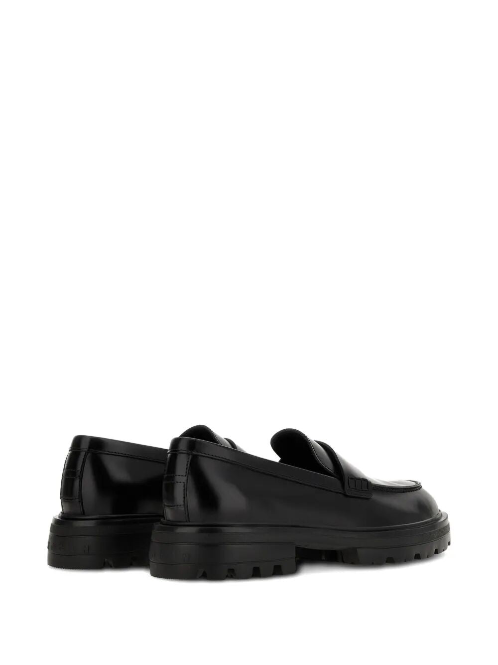 H673 LEATHER LOAFERS