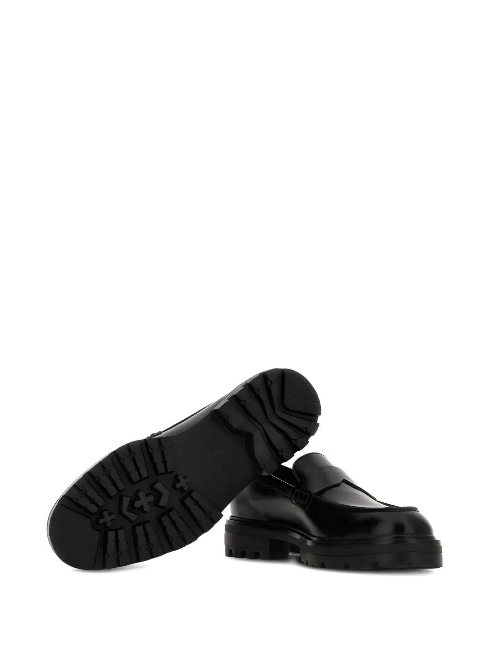 H673 LEATHER LOAFERS