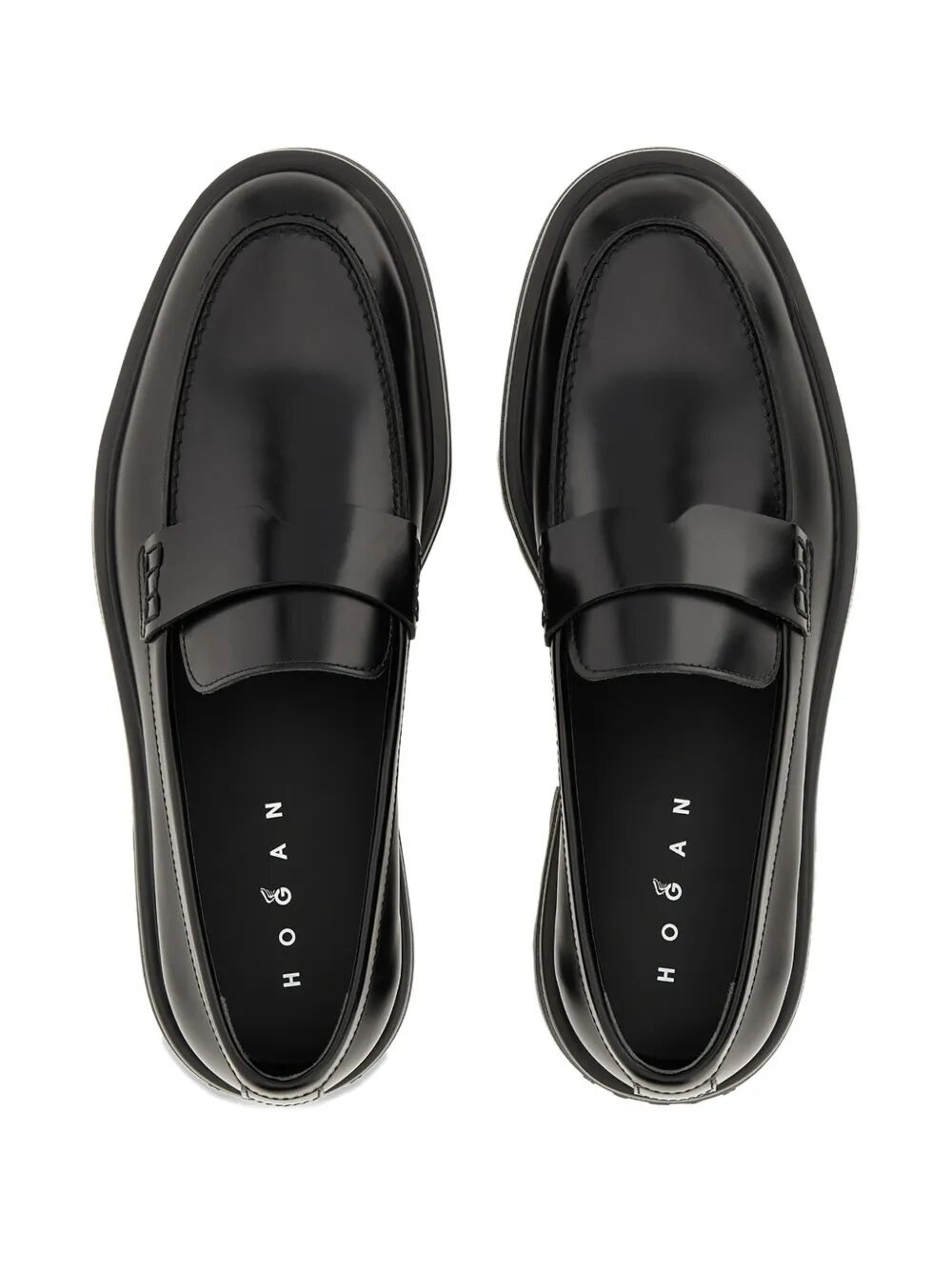 H673 LEATHER LOAFERS