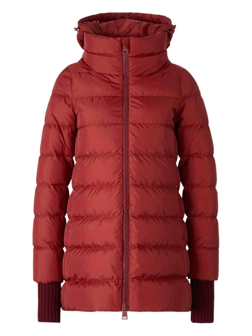 HOODED ZIP-UP PADDED JACKET