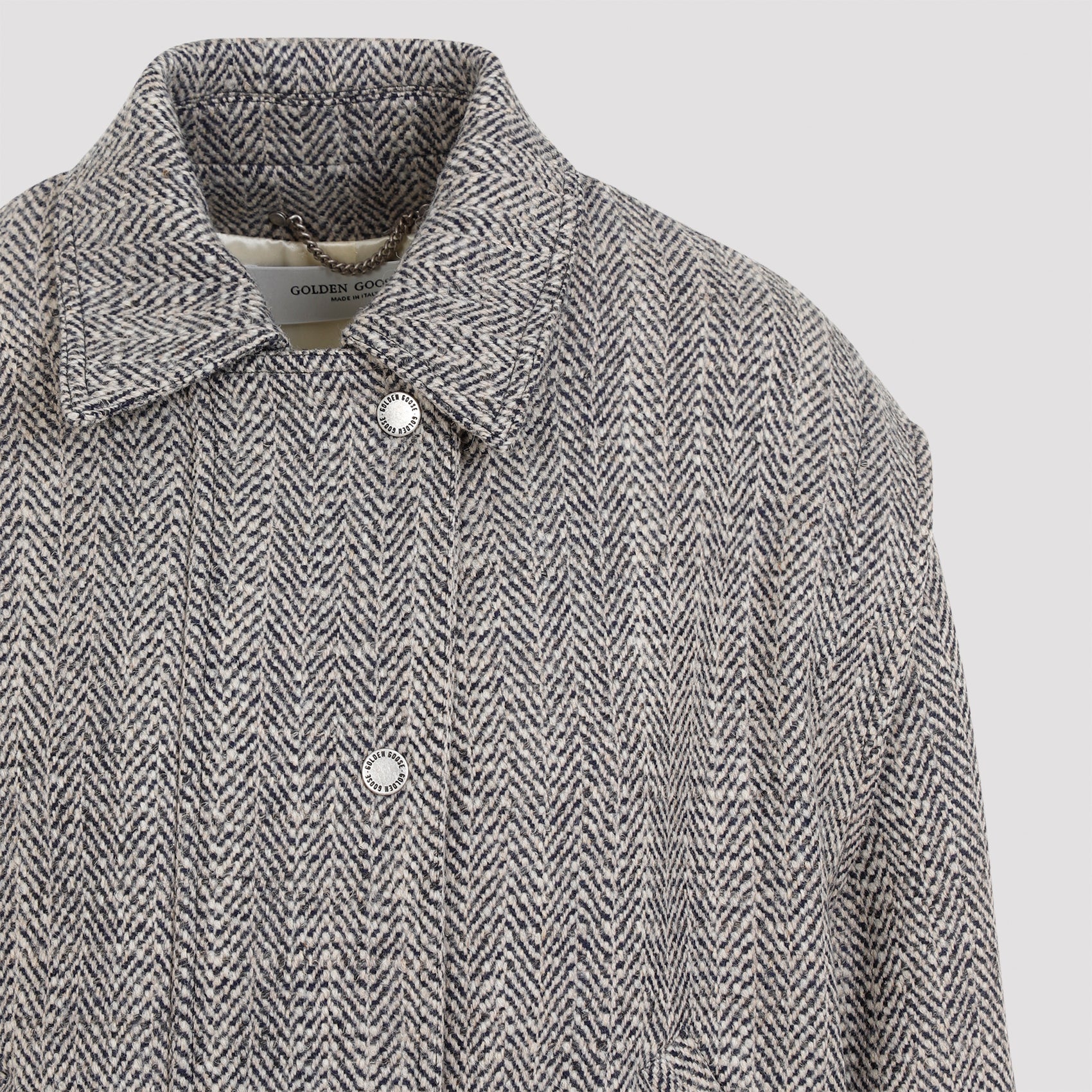 Herringbone Bomber Jacket