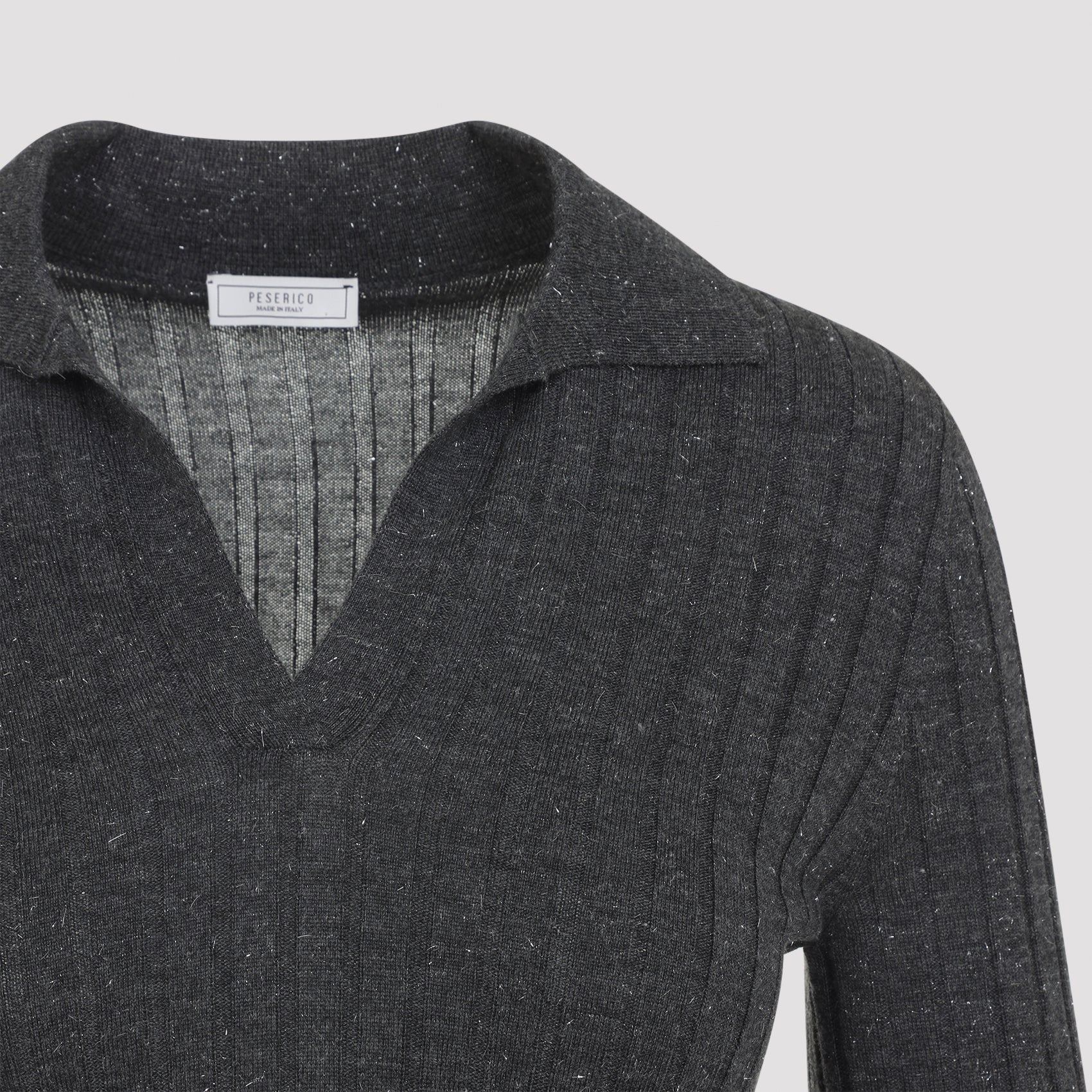 Knit Lurex Polo
