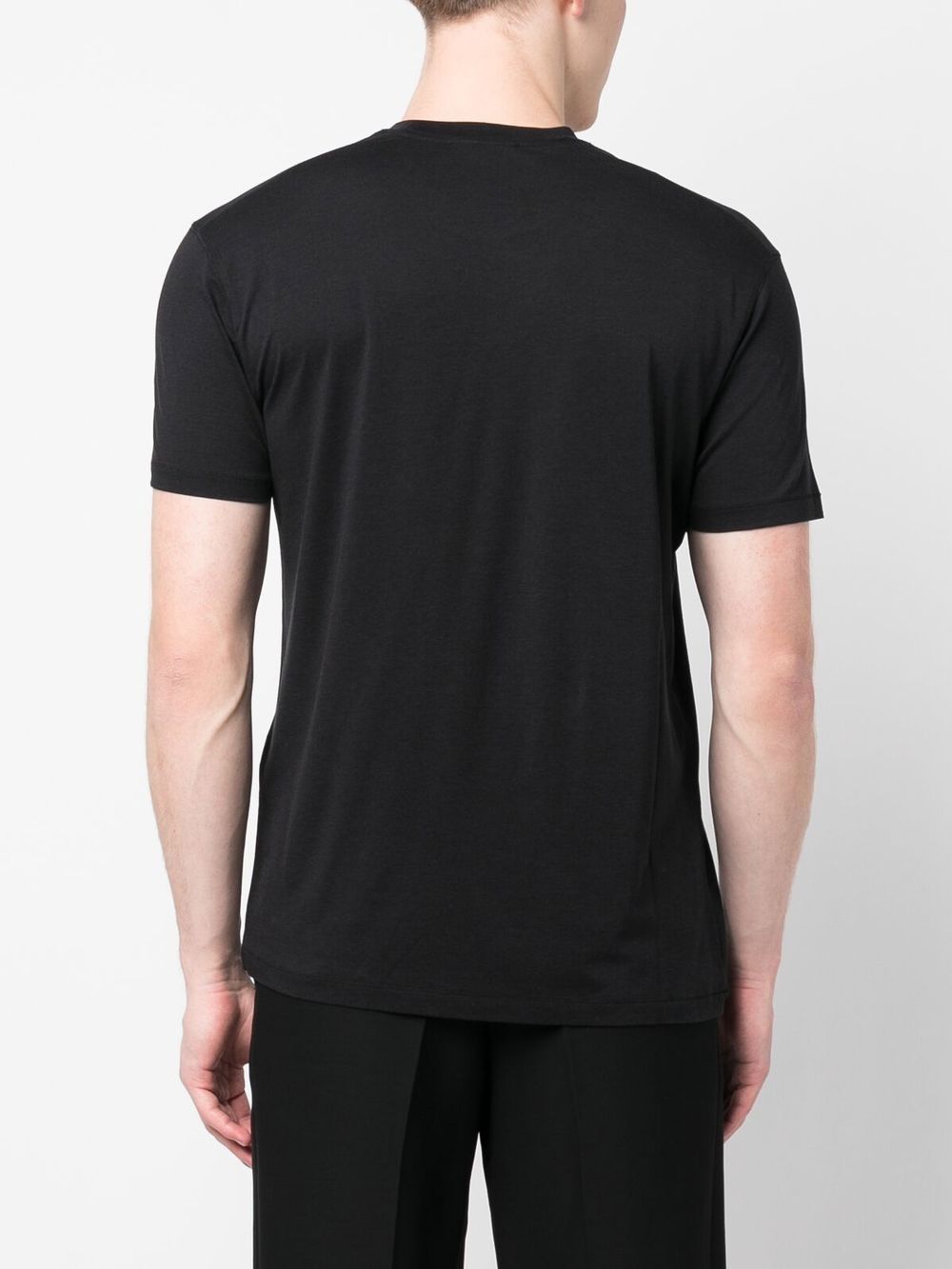 LYOCELL AND COTTON REGULAR FIT T-SHIRT