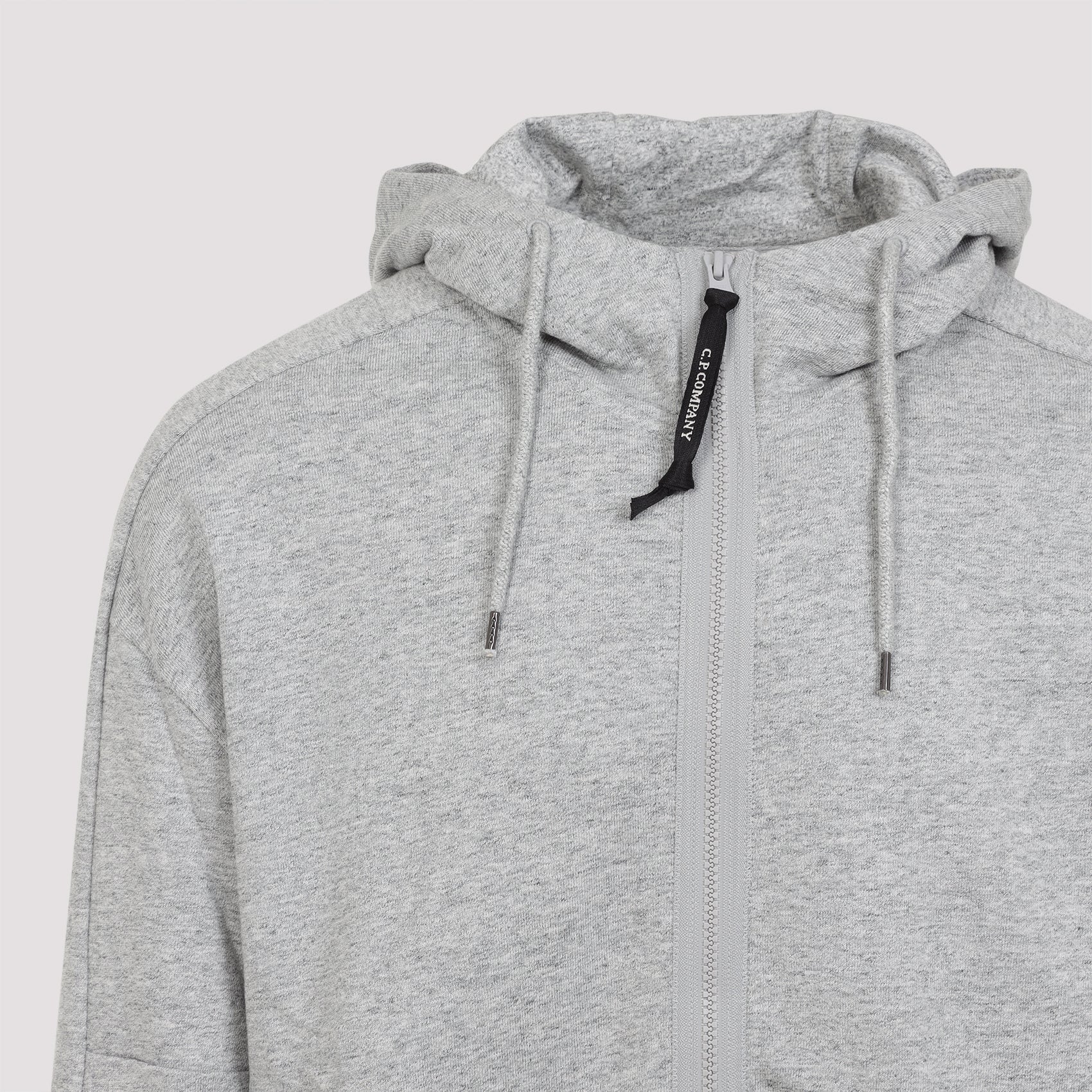 Zipped Hooded Sweatshirt