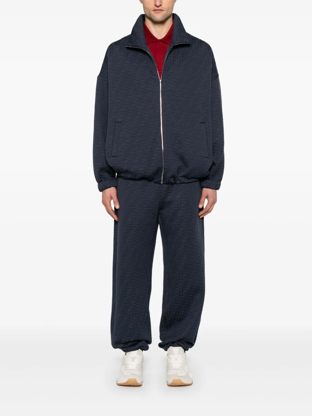 FF-EMBOSSED SWEATPANTS