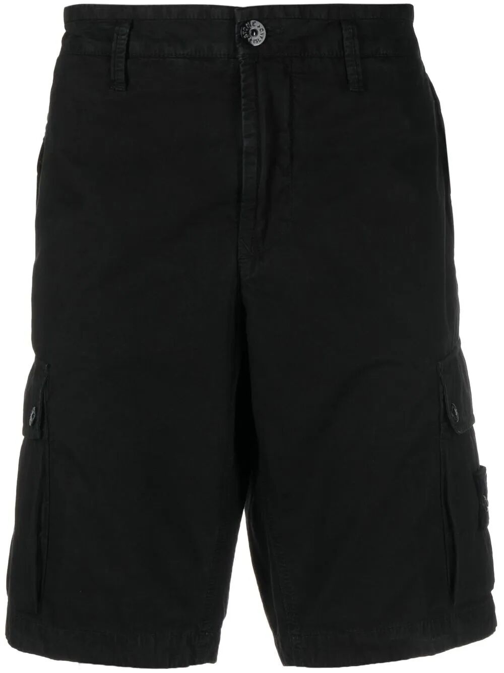 OLD EFFECT COTTON CARGO BERMUDA SHORTS