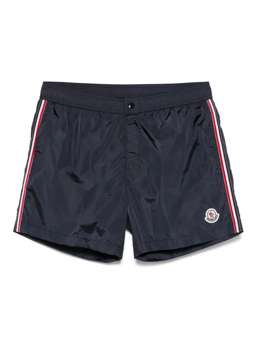 TRICOLOUR-TRIMMED SWIM SHORTS