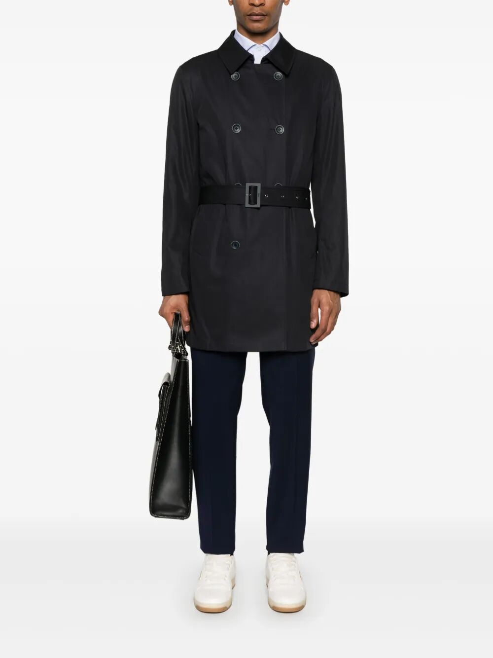 DOUBLE-BREASTED TRENCH COAT IN DEAN