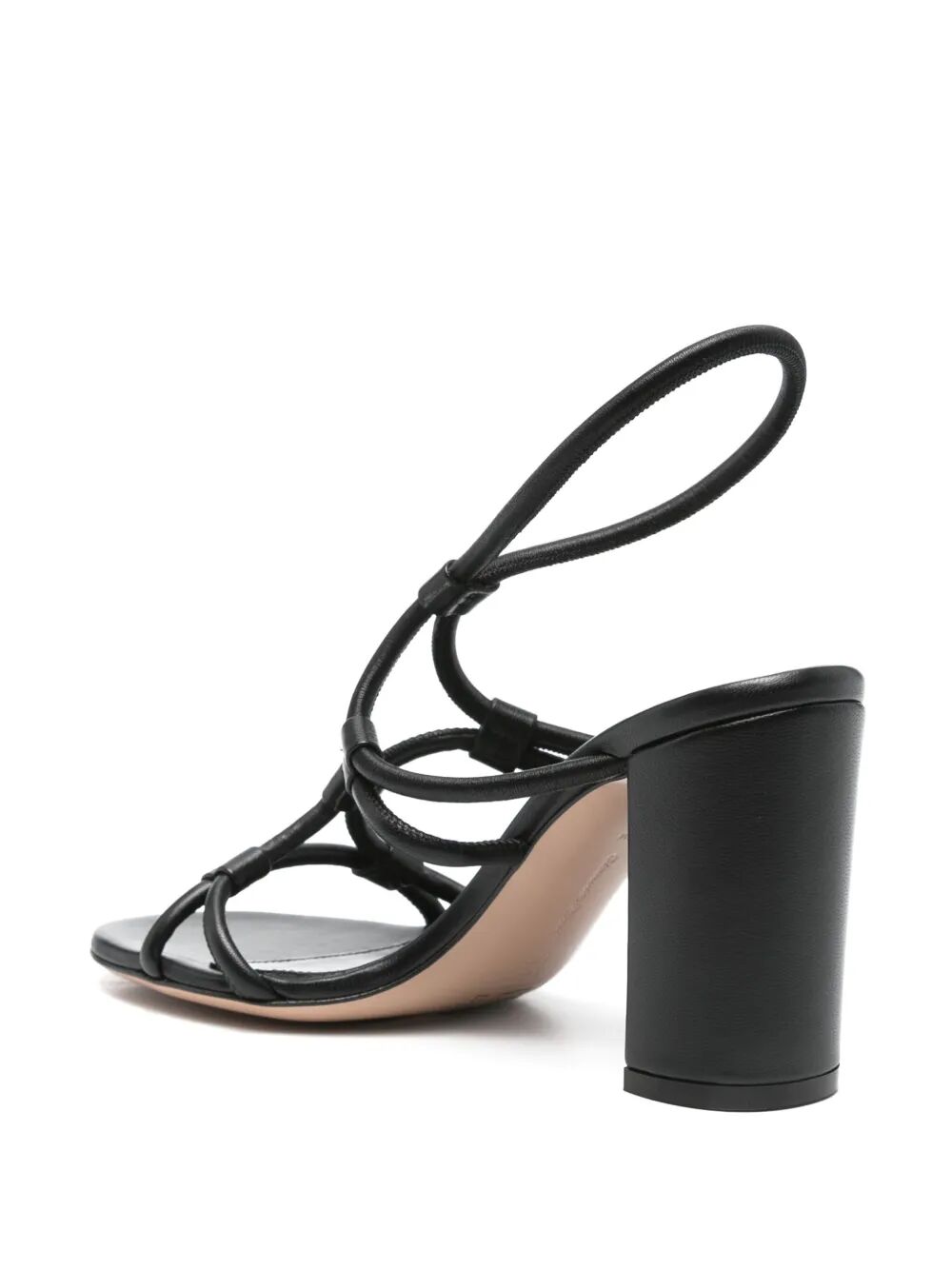 MULTI-WAY STRAP HEELED SANDALS 85