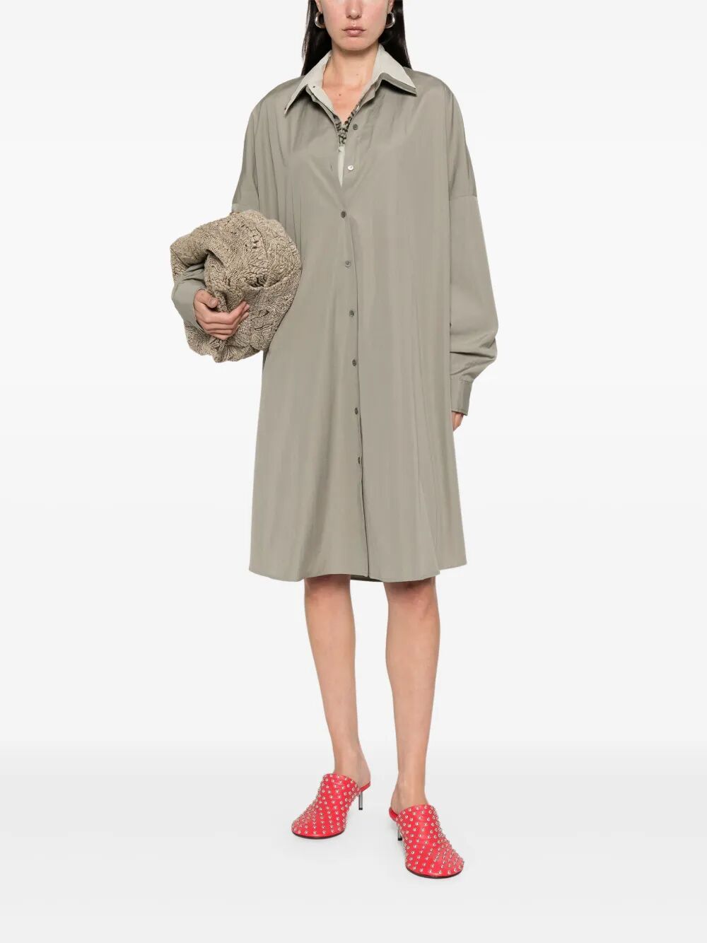 DASIA MIDI SHIRT DRESS
