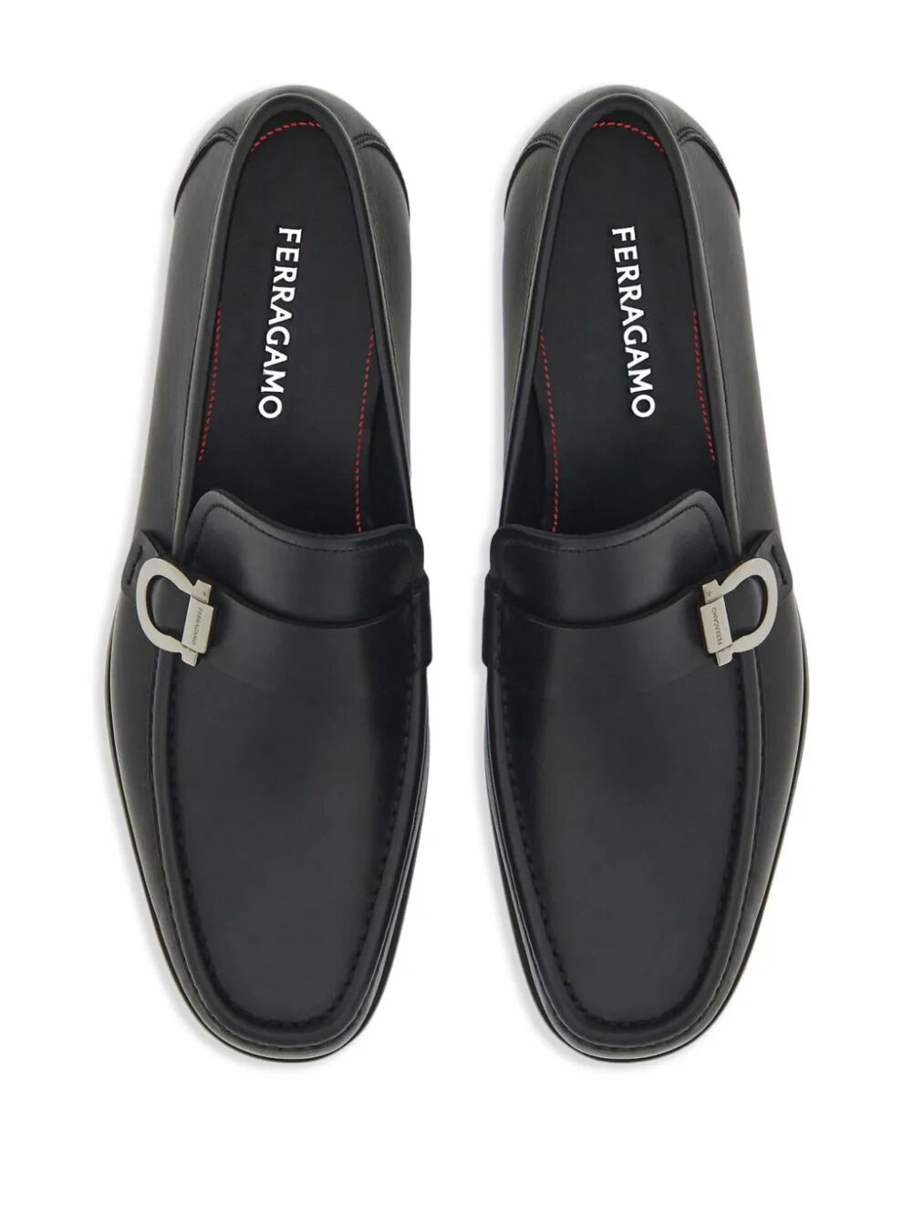 GANCINI ORNAMENT CASPIAN LEATHER LOAFERS