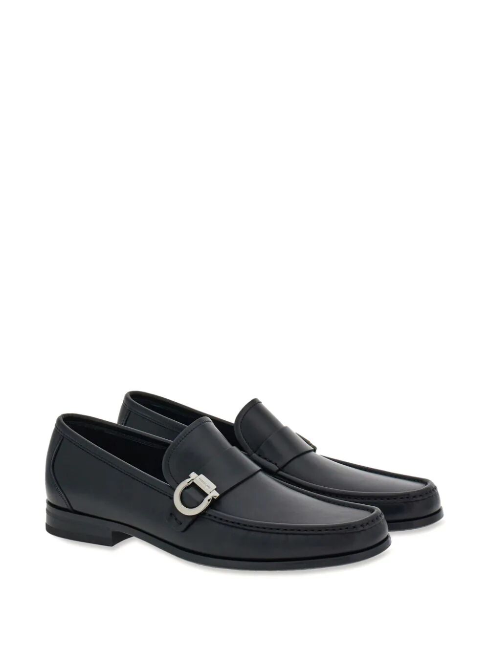 GANCINI ORNAMENT CASPIAN LEATHER LOAFERS