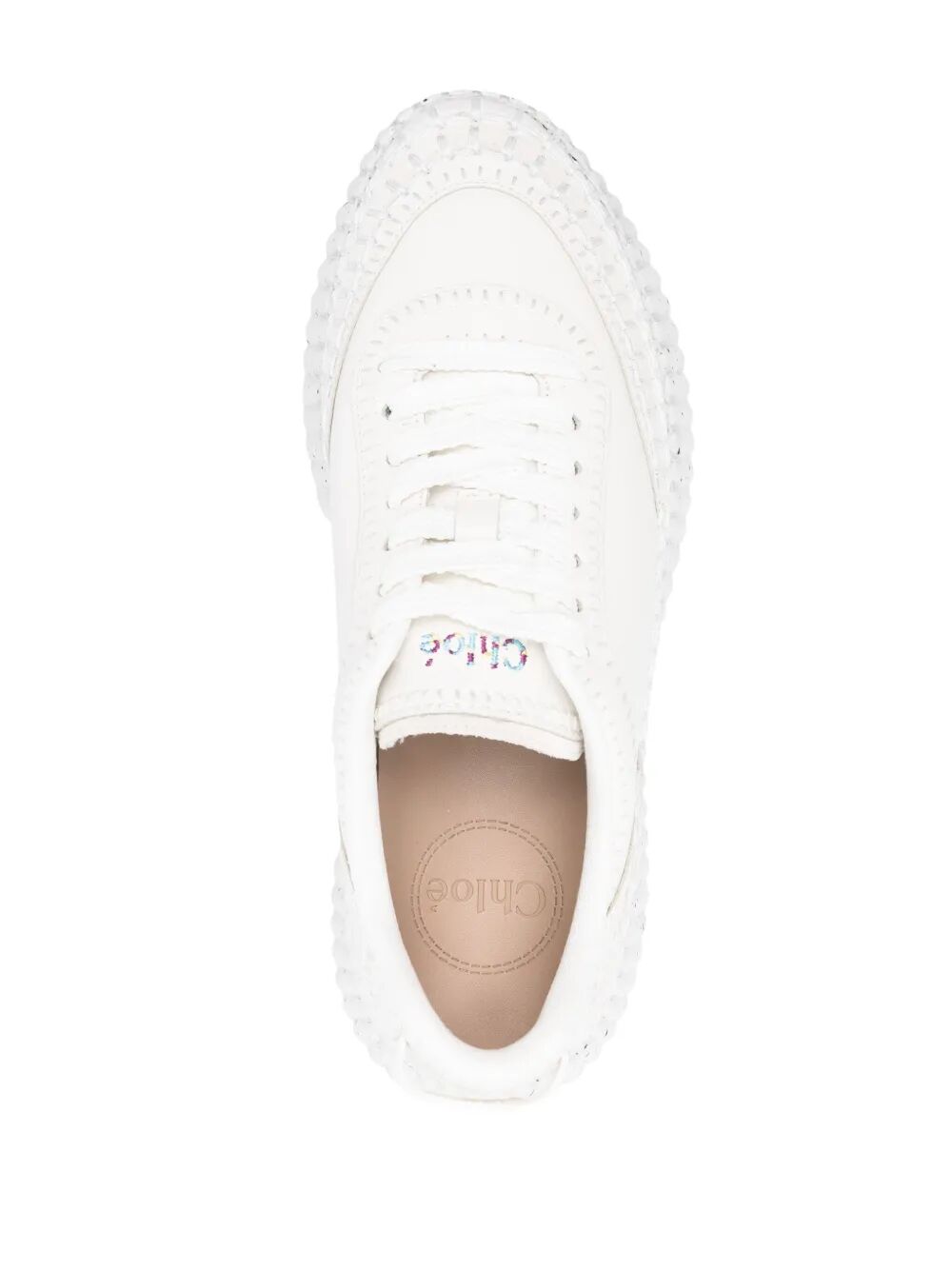 NAMA MONOCHROME LEATHER SNEAKERS