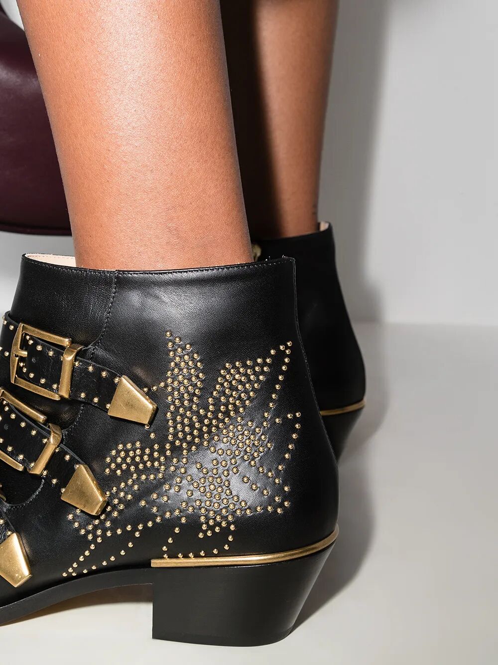 SUSANNA NAPPA LEATHER ANKLE BOOT