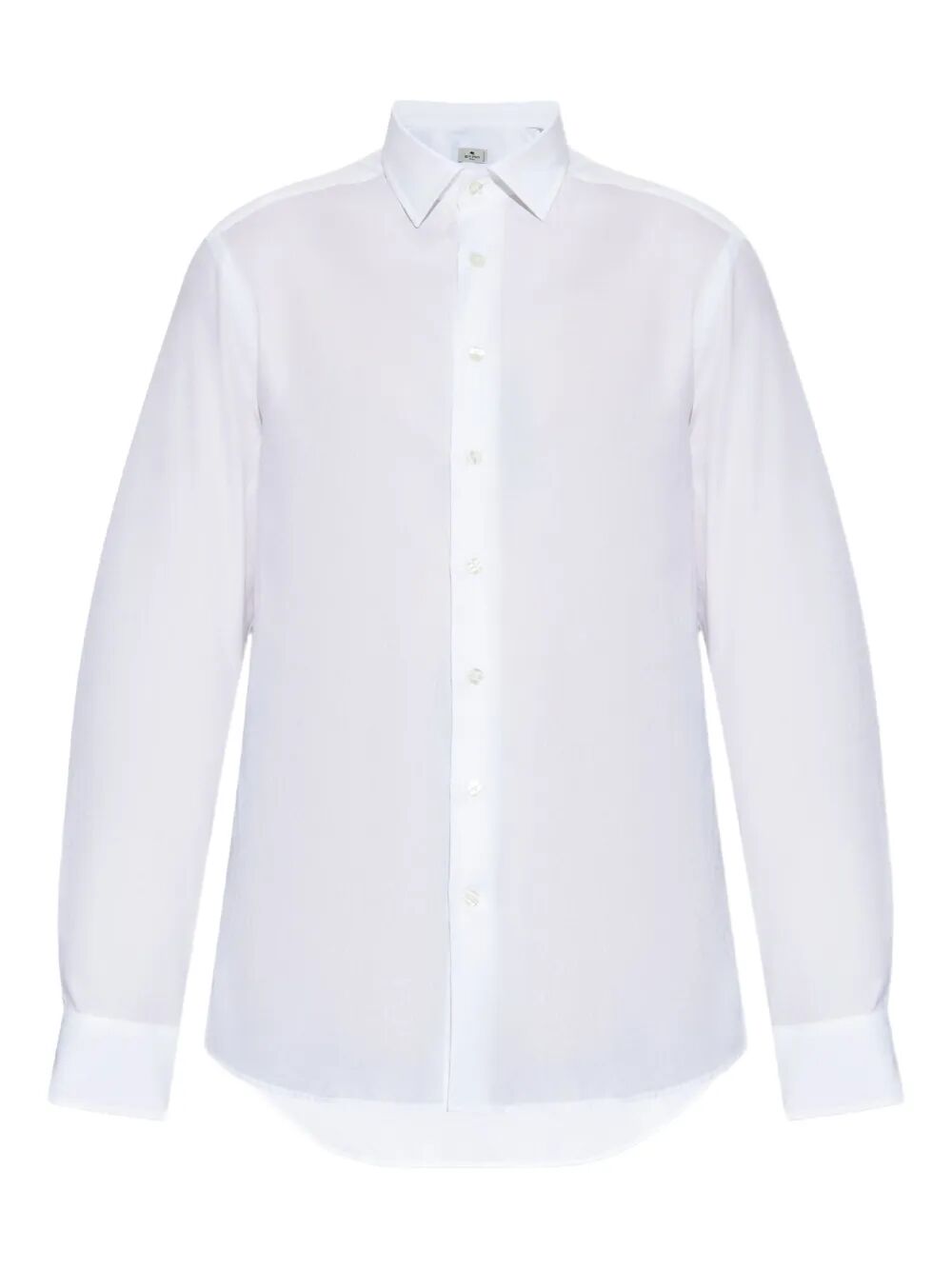 COTTON JACQUARD SHIRT WITH GECKO MOTIF