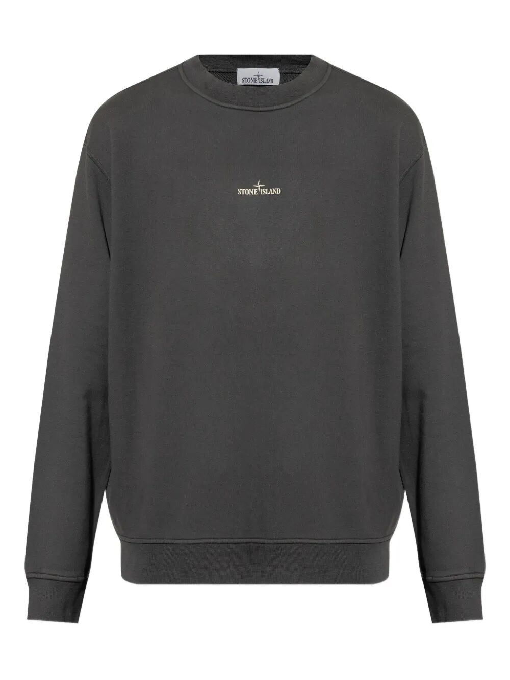 COTTON FLEECE OVERSIZED FIT SWEATSHIRT WITH INDUSTRIAL FOUR PRINT