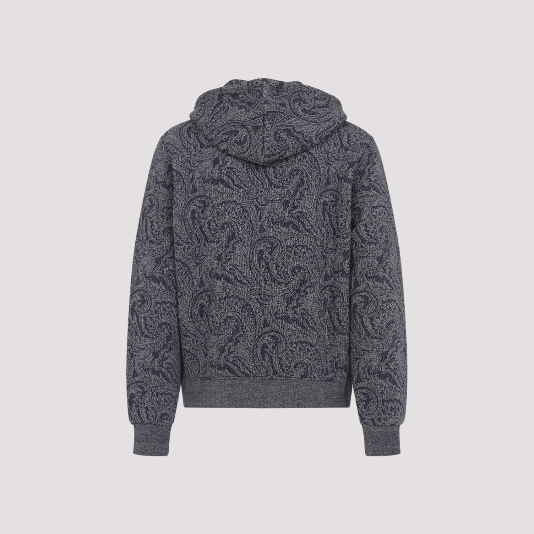 Zipped Hoodie With Welt Pockets