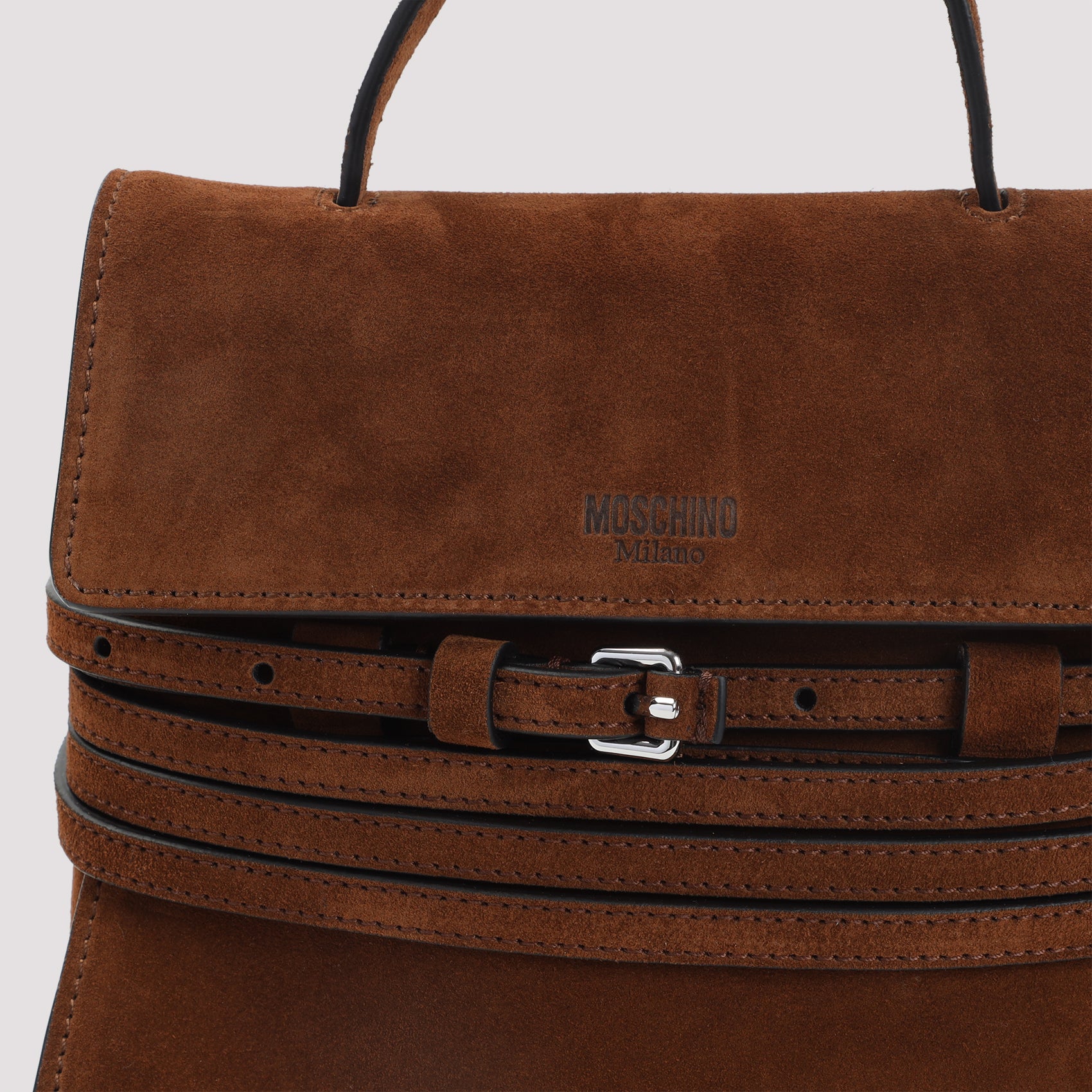 Suede Leather Handbag