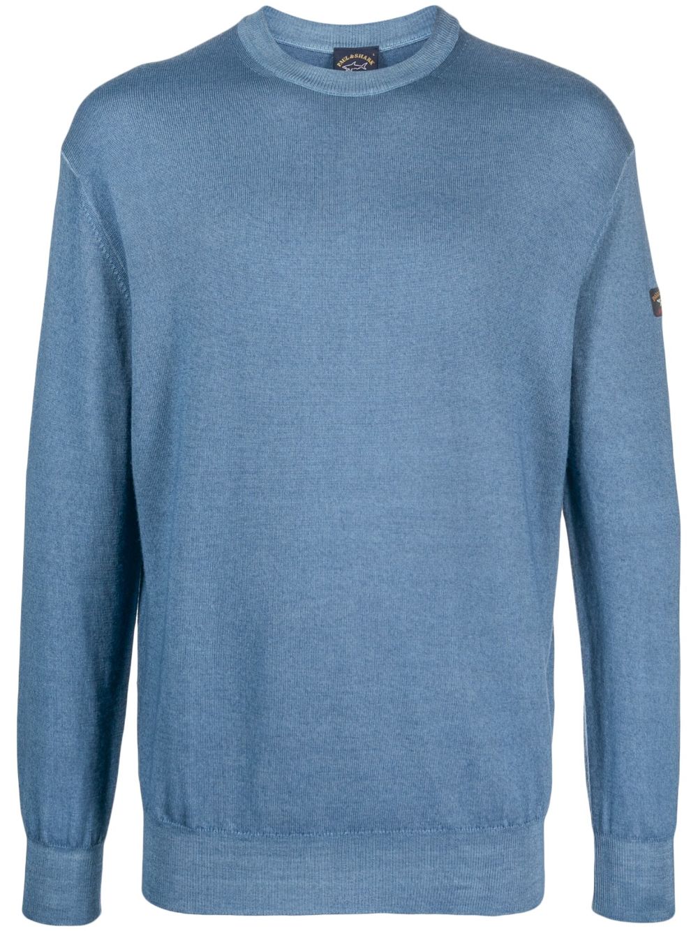 FINE RIBBED WOOL SWEATER