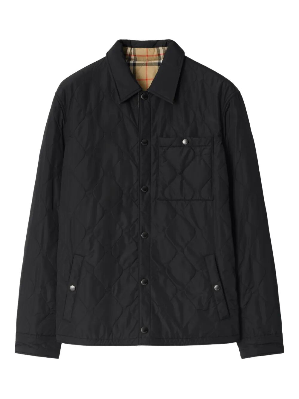 BRIGHTON REVERSIBLE QUILTED NYLON OVERSHIRT