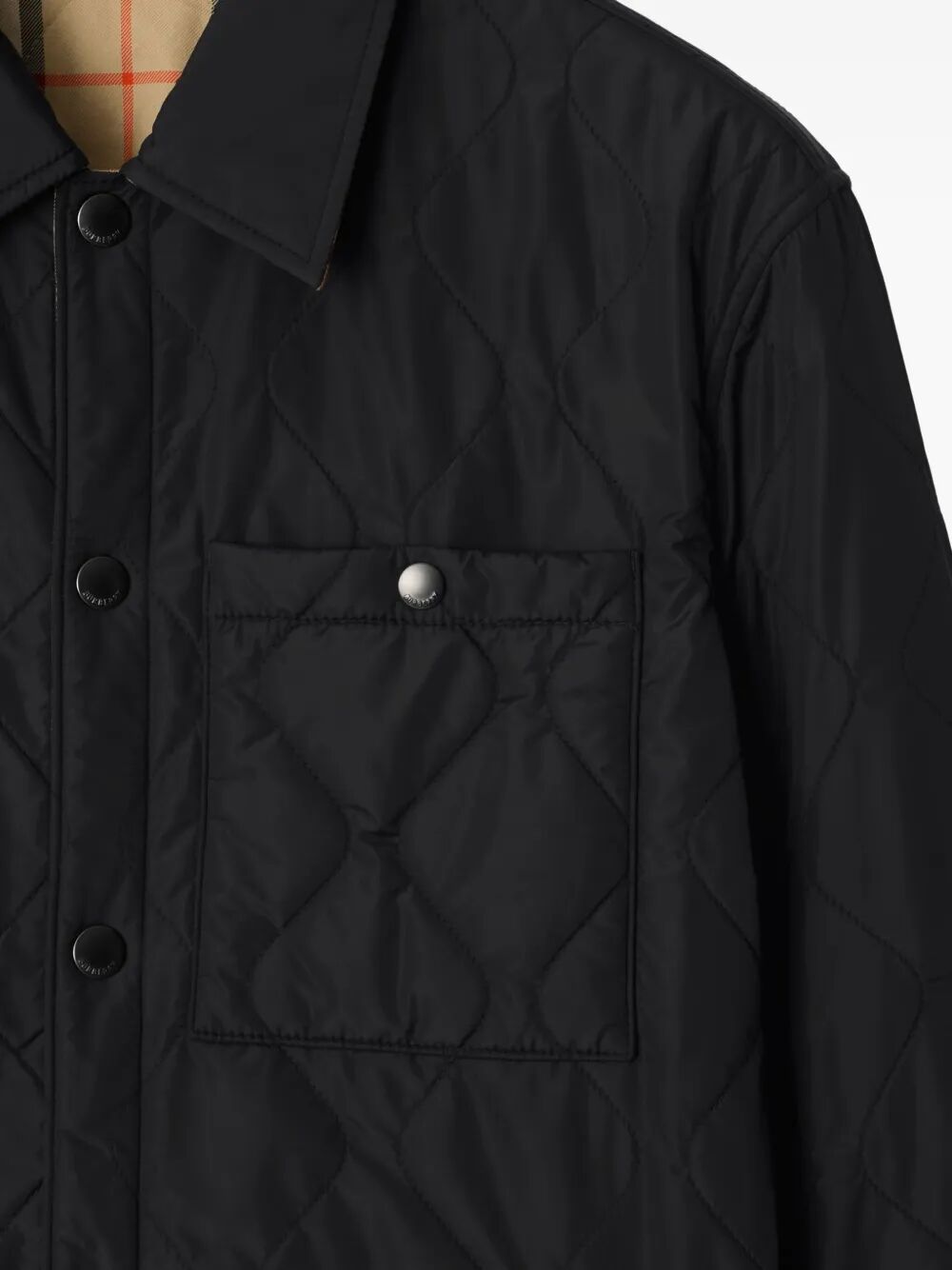 BRIGHTON REVERSIBLE QUILTED NYLON OVERSHIRT