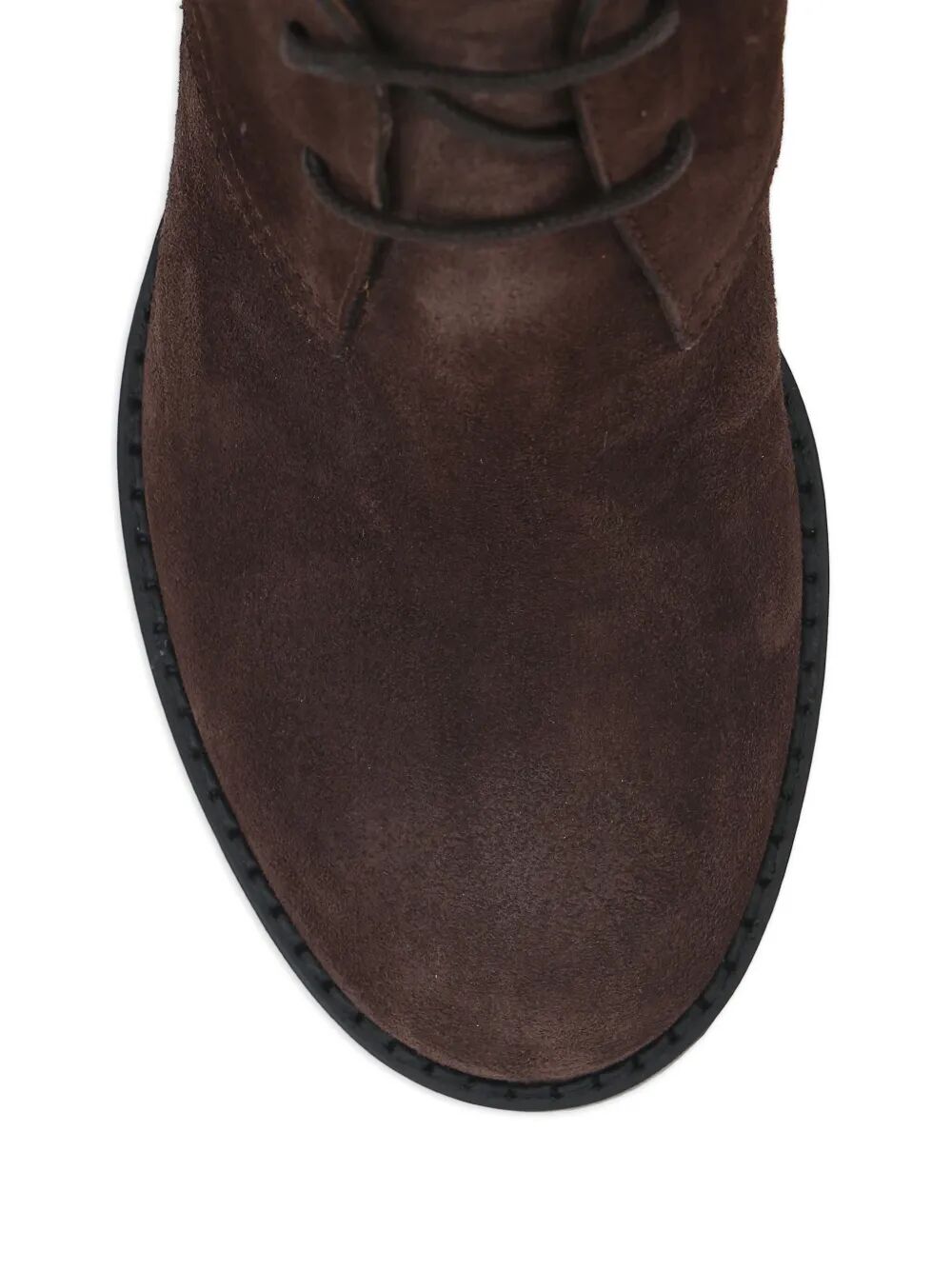 LACE-UP SUEDE ANKLE BOOTS