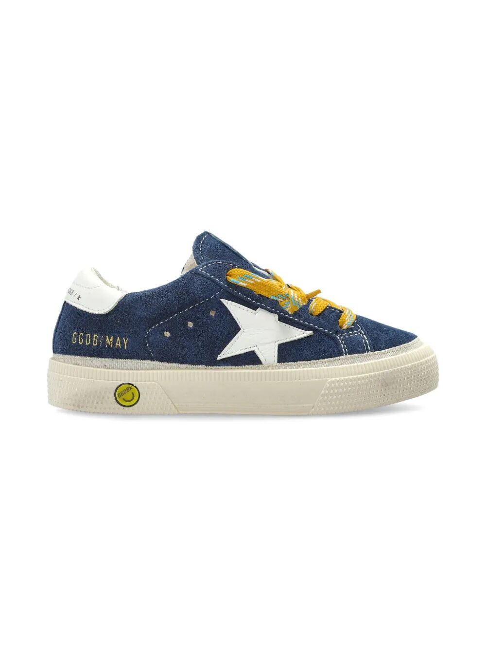 MAY SUEDE SNEAKERS WITH WHITE LEATHER STAR AND HEEL TAB