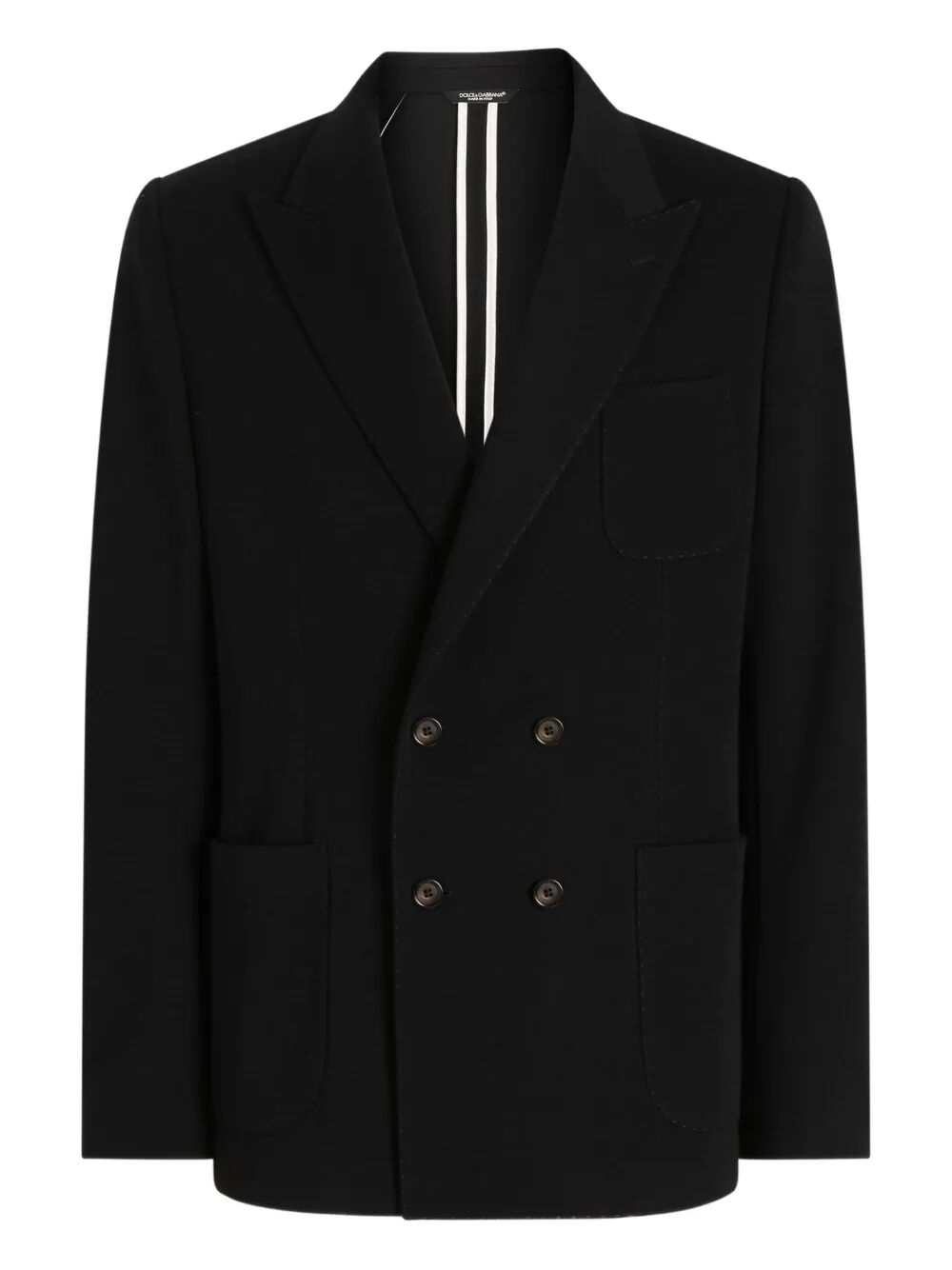 DOUBLE-BREASTED WOOL BLAZER