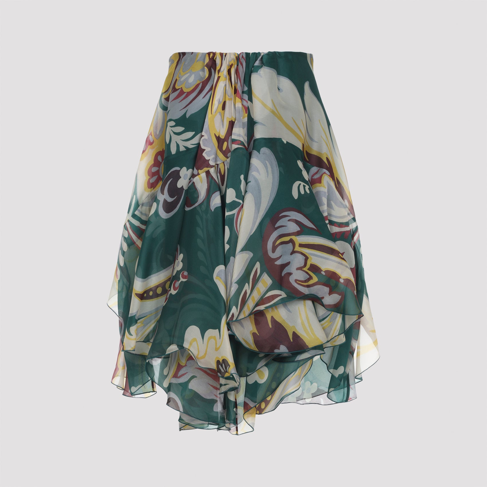 Asymmetric Mini Skirt