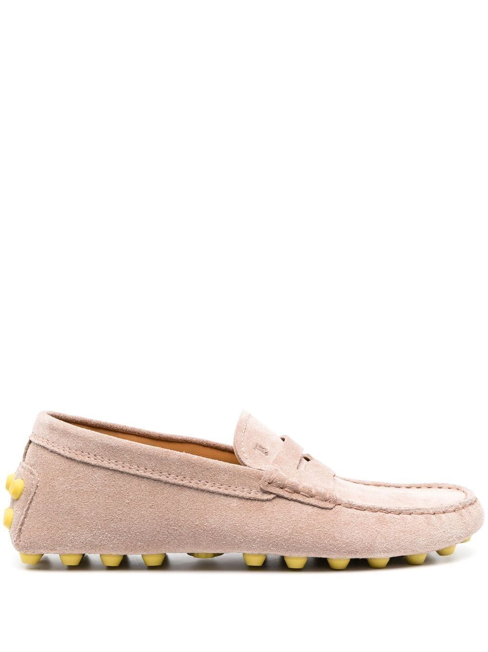 GOMMINO BUBBLE SUEDE LOAFERS