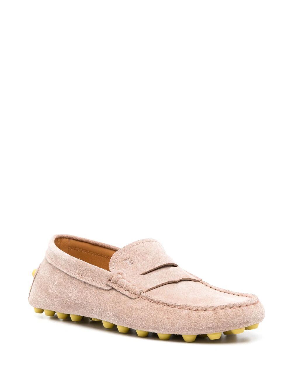 GOMMINO BUBBLE SUEDE LOAFERS