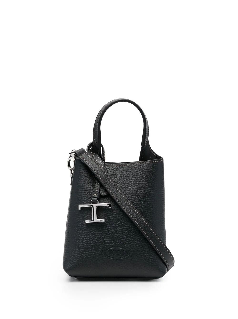 HAMMERED LEATHER MICRO BAG
