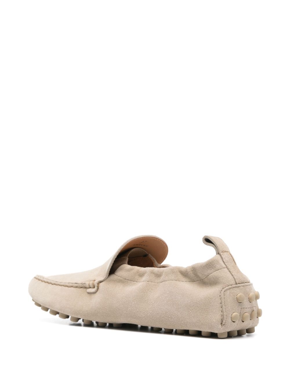 GOMMINO CURLED SUEDE LOAFERS