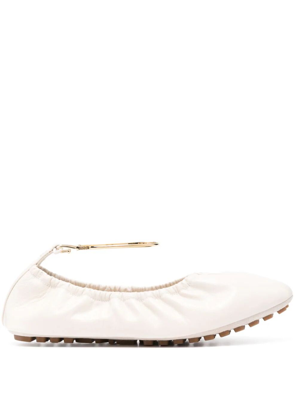 FILO LEATHER BALLERINAS