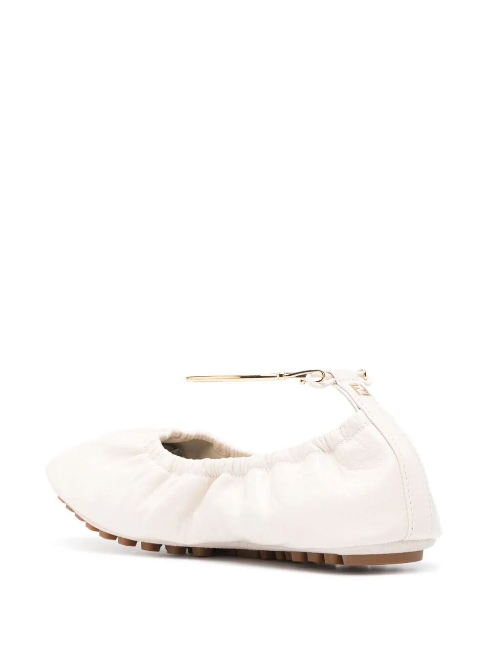 FILO LEATHER BALLERINAS