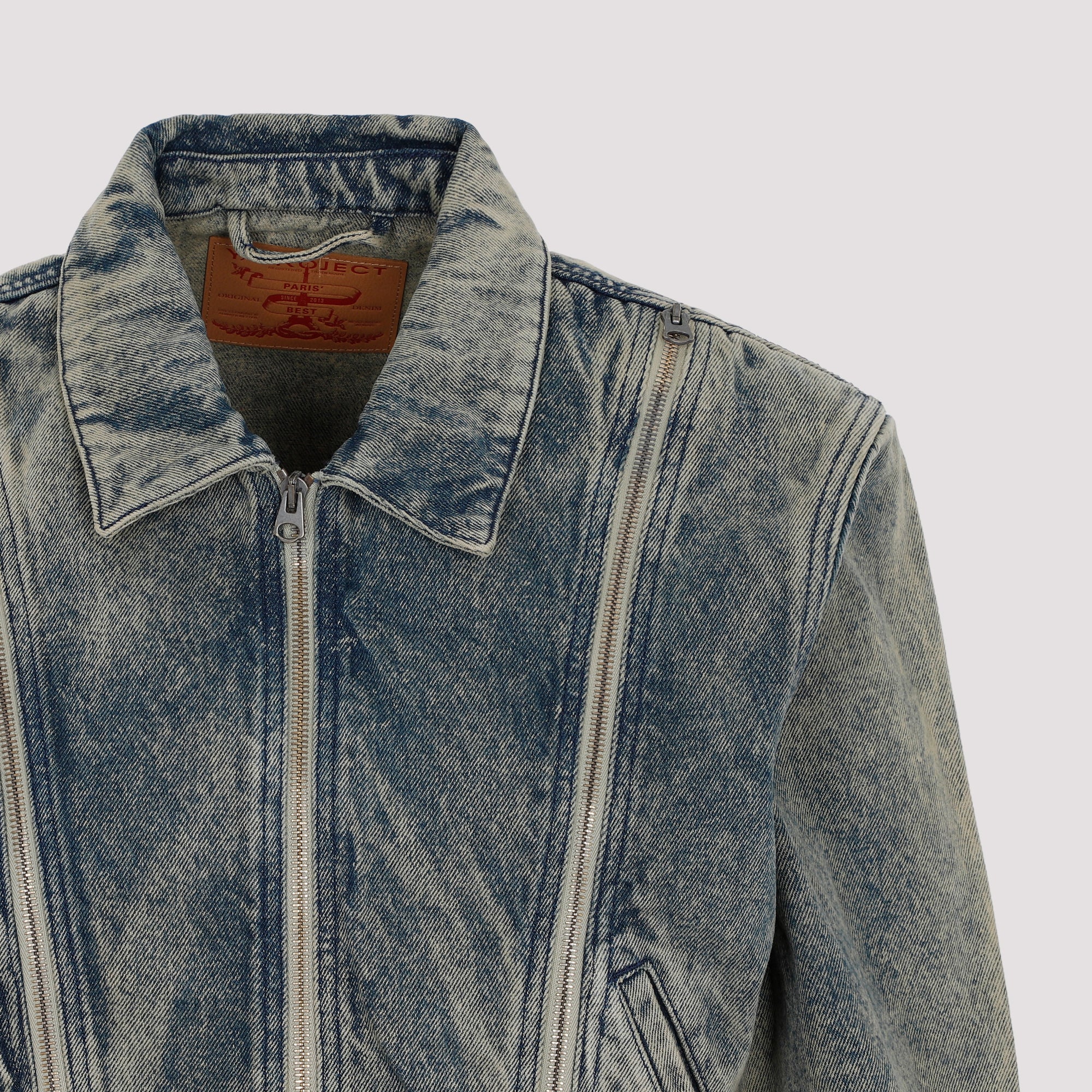 Y/Project Tudor Zip Denim Jacket