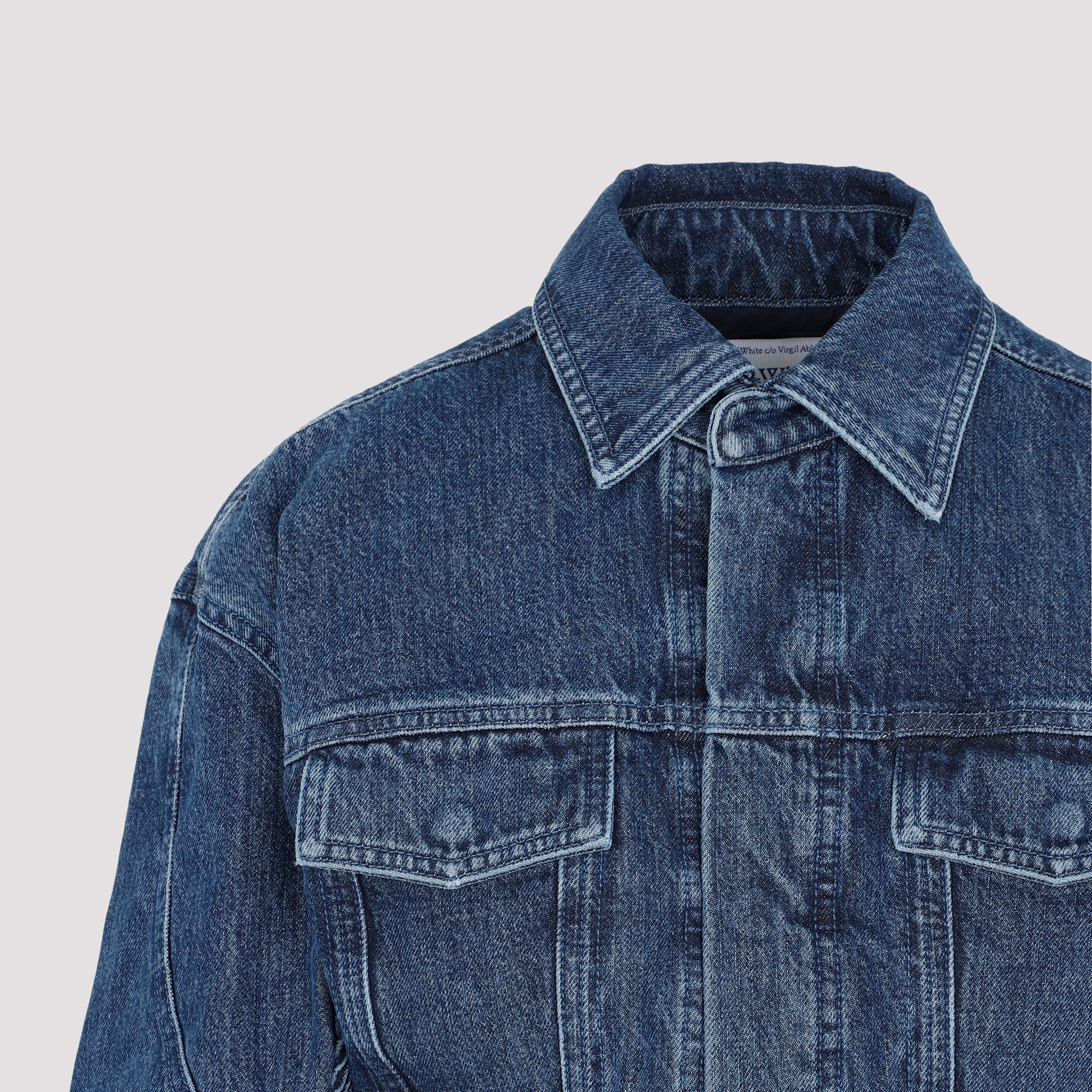 Motorcycle Hole Crop Jacket