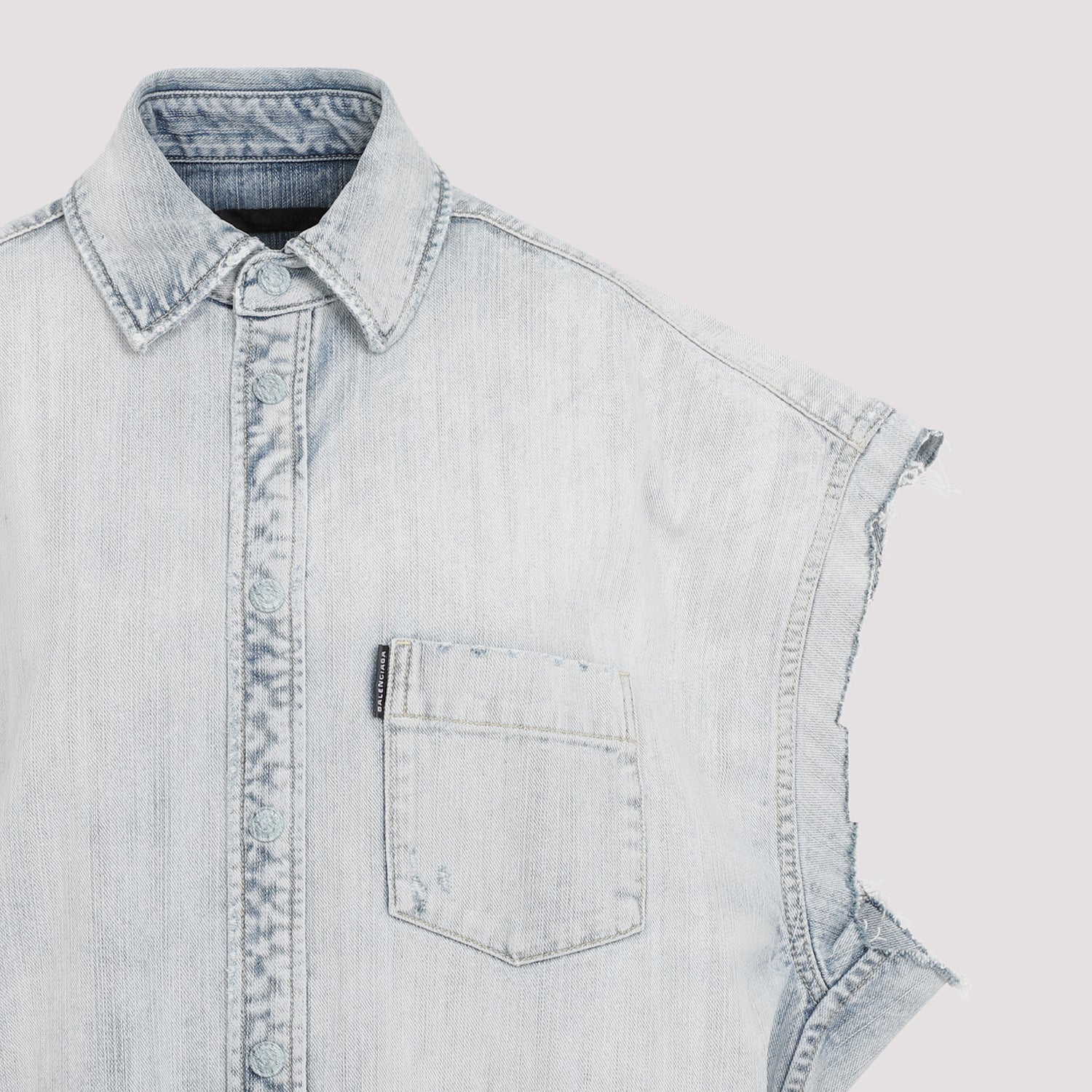 Ripped Sleeve Shirt