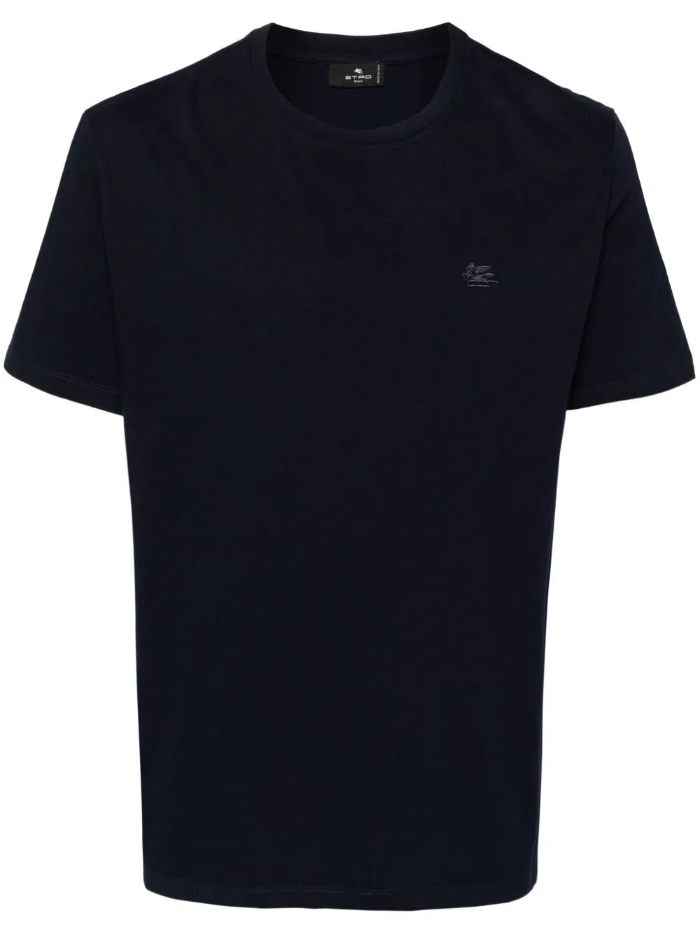 PEGASO-EMBROIDERED COTTON T-SHIRT