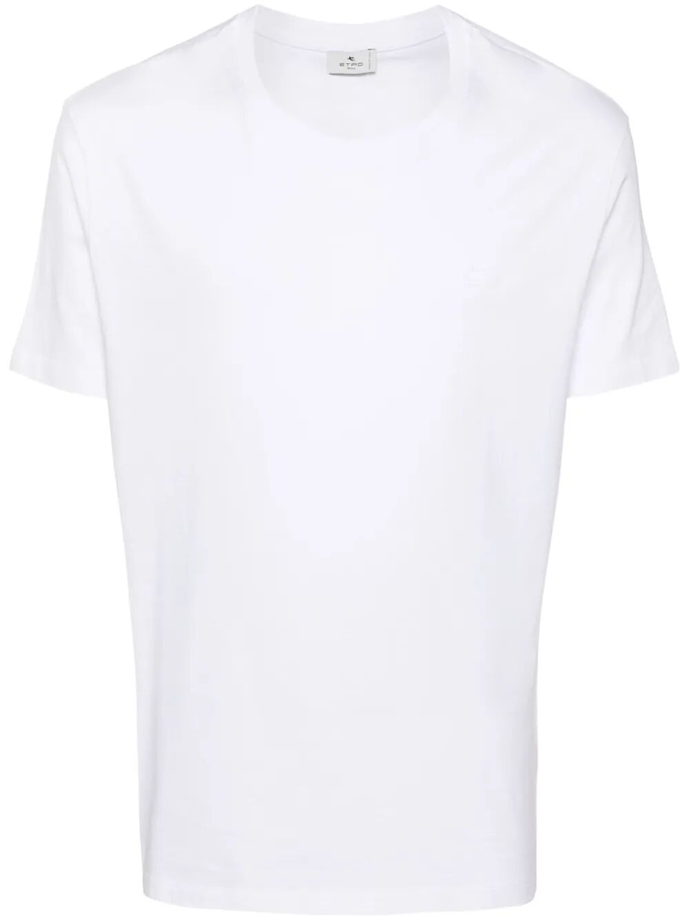 PEGASO-EMBROIDERED COTTON T-SHIRT