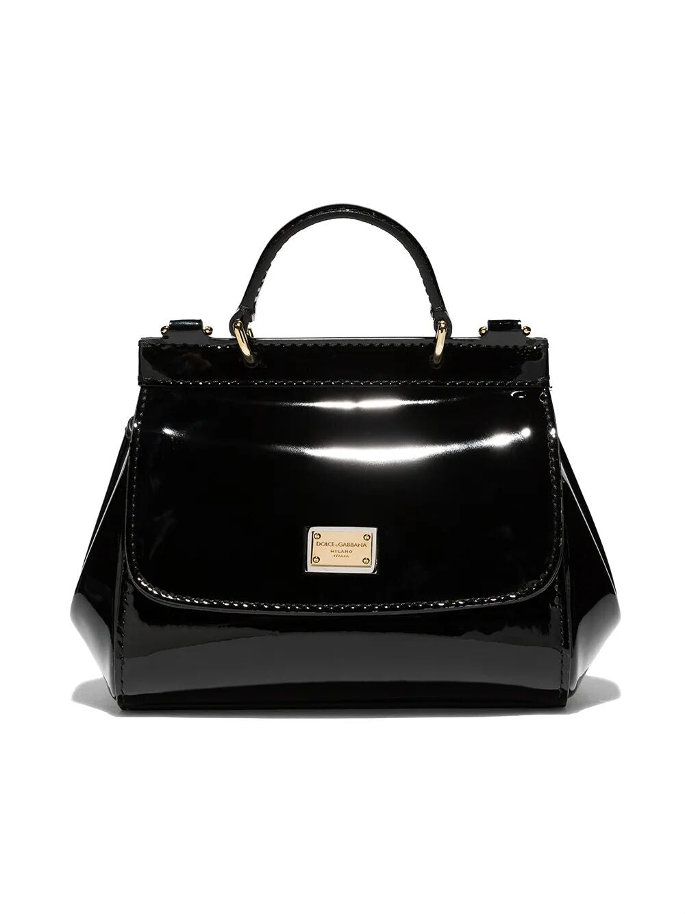 PATENT LEATHER MINI SICILY BAG