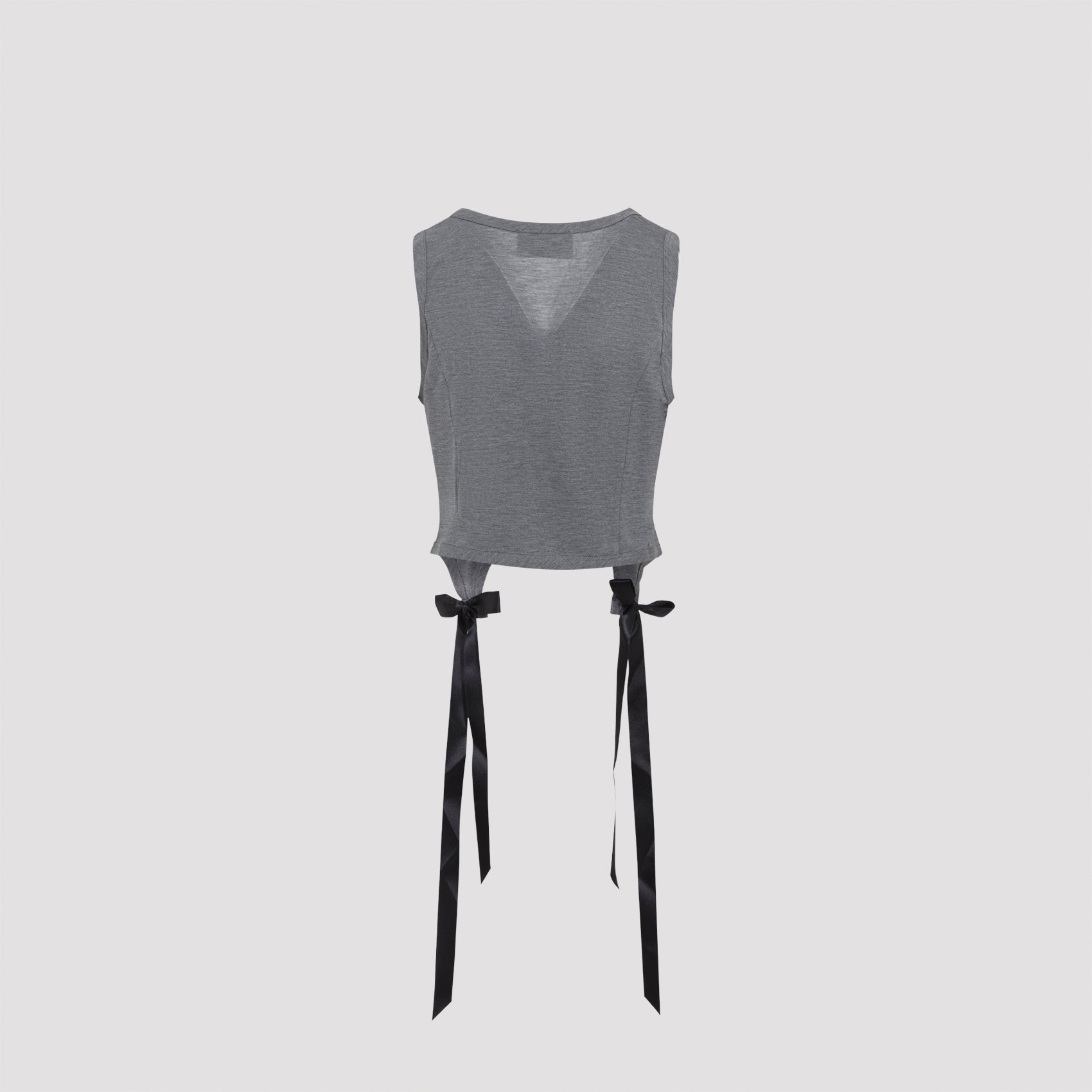 Easy Tank Top With Bow Tails
