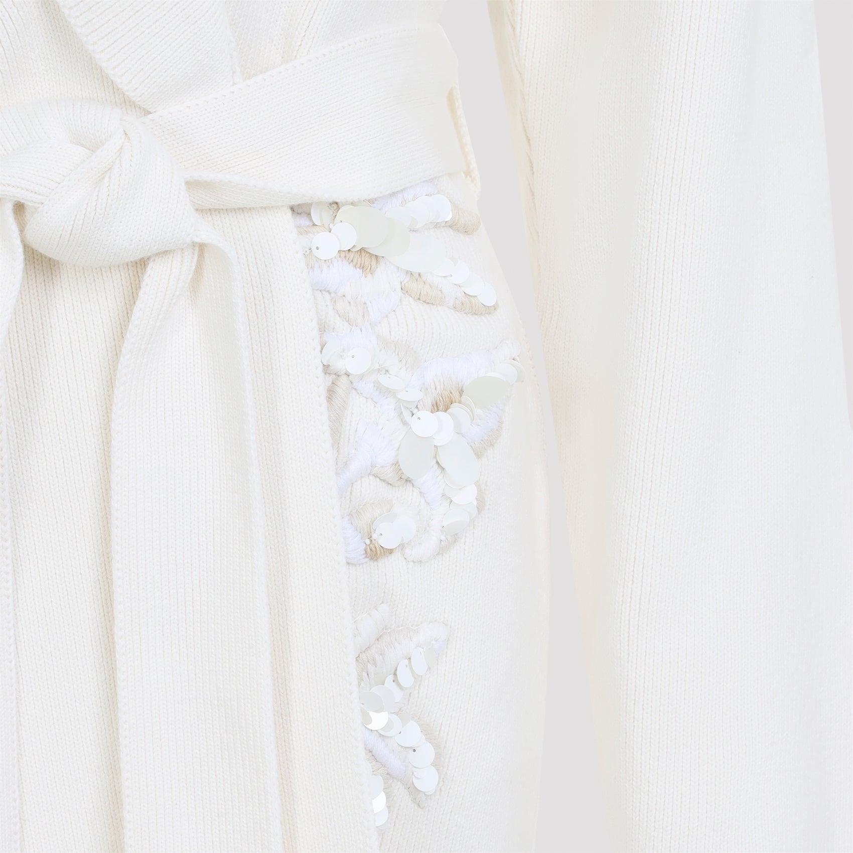 Belted Knit Cardigan