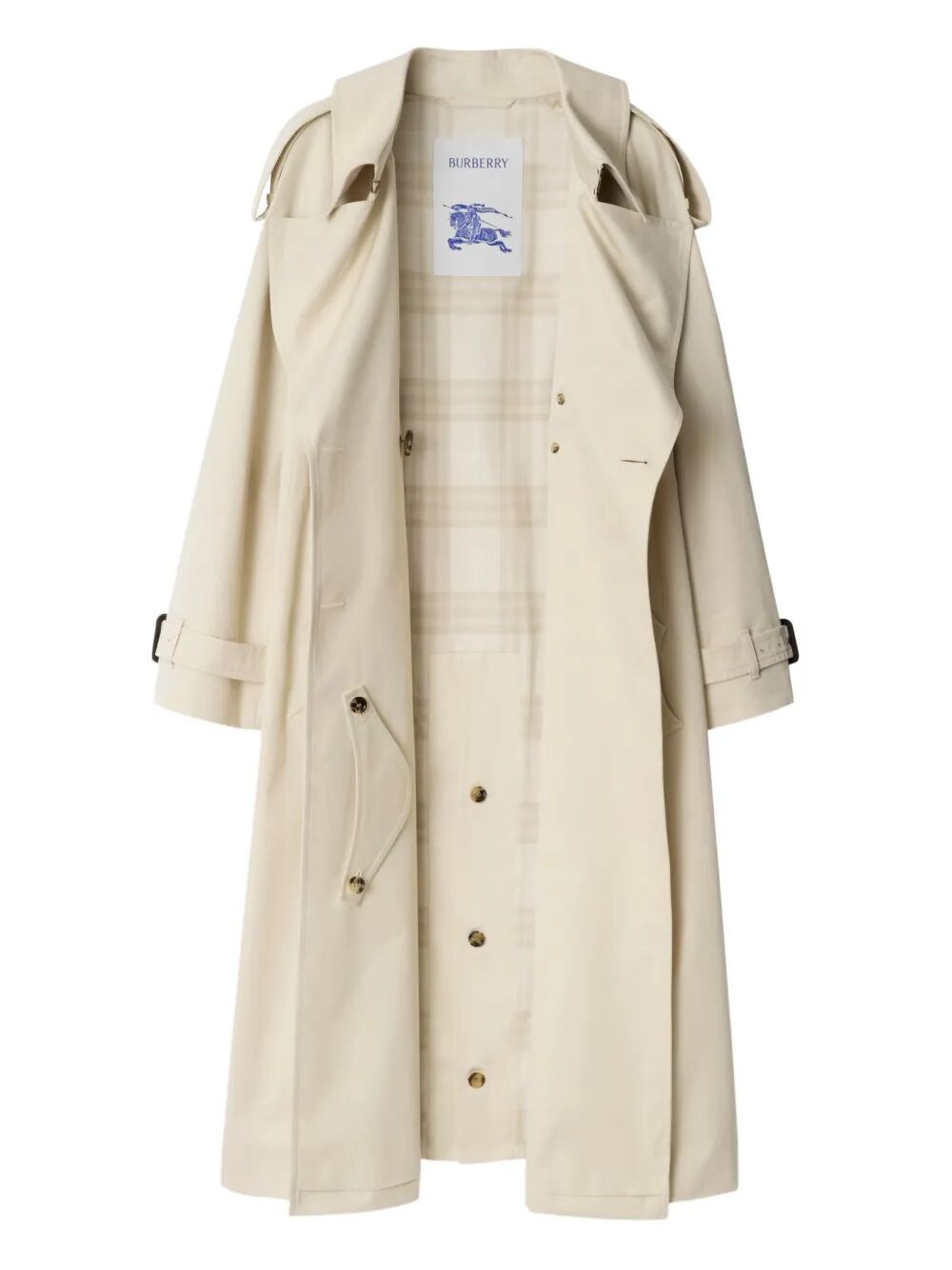 LONG GABARDINE FITZROVIA TRENCH COAT