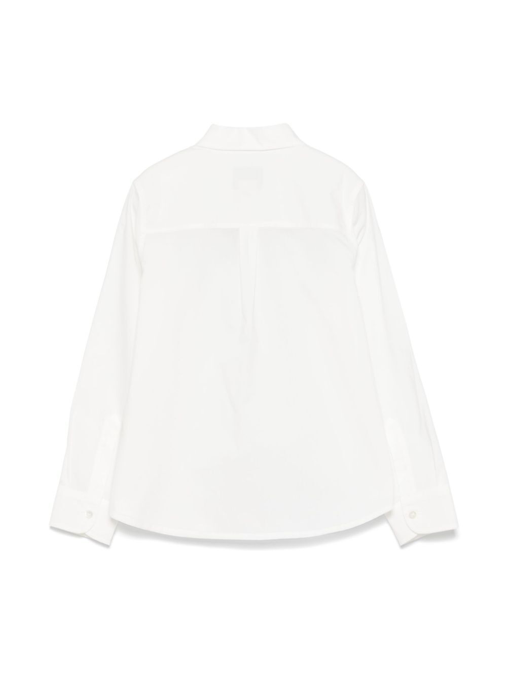 POPLIN SHIRT WITH INTERNAL BORDER IN FABRIC WITH FF LOGO